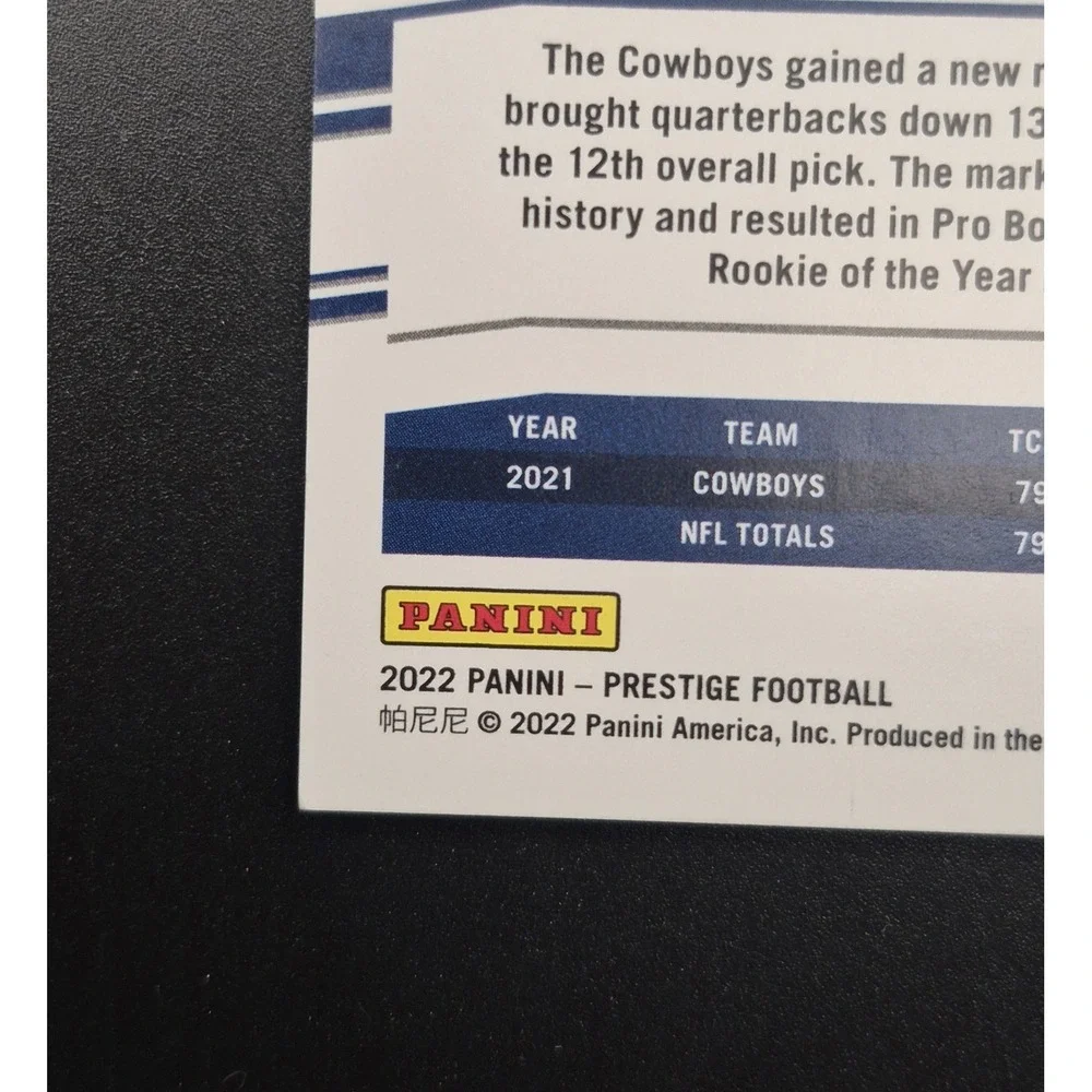 2022 Panini Prestige Micah Parsons #84 Xtra Points Green /249